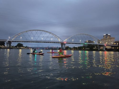 Downtown Little Rock Sunset Kayak Tour